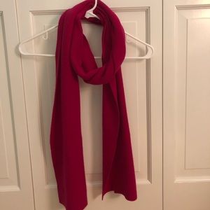 Benetton Pink Winter Scarf